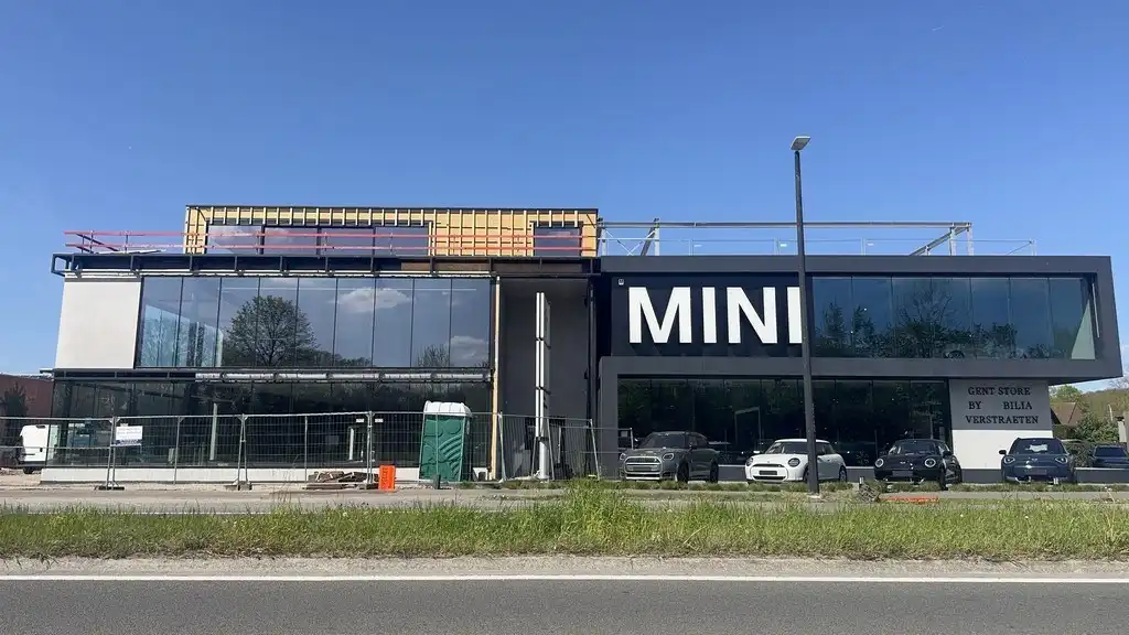 Nieuwbouw showroom met magazijn te huur langs N43 in Sint-Denijs-Westrem foto 12