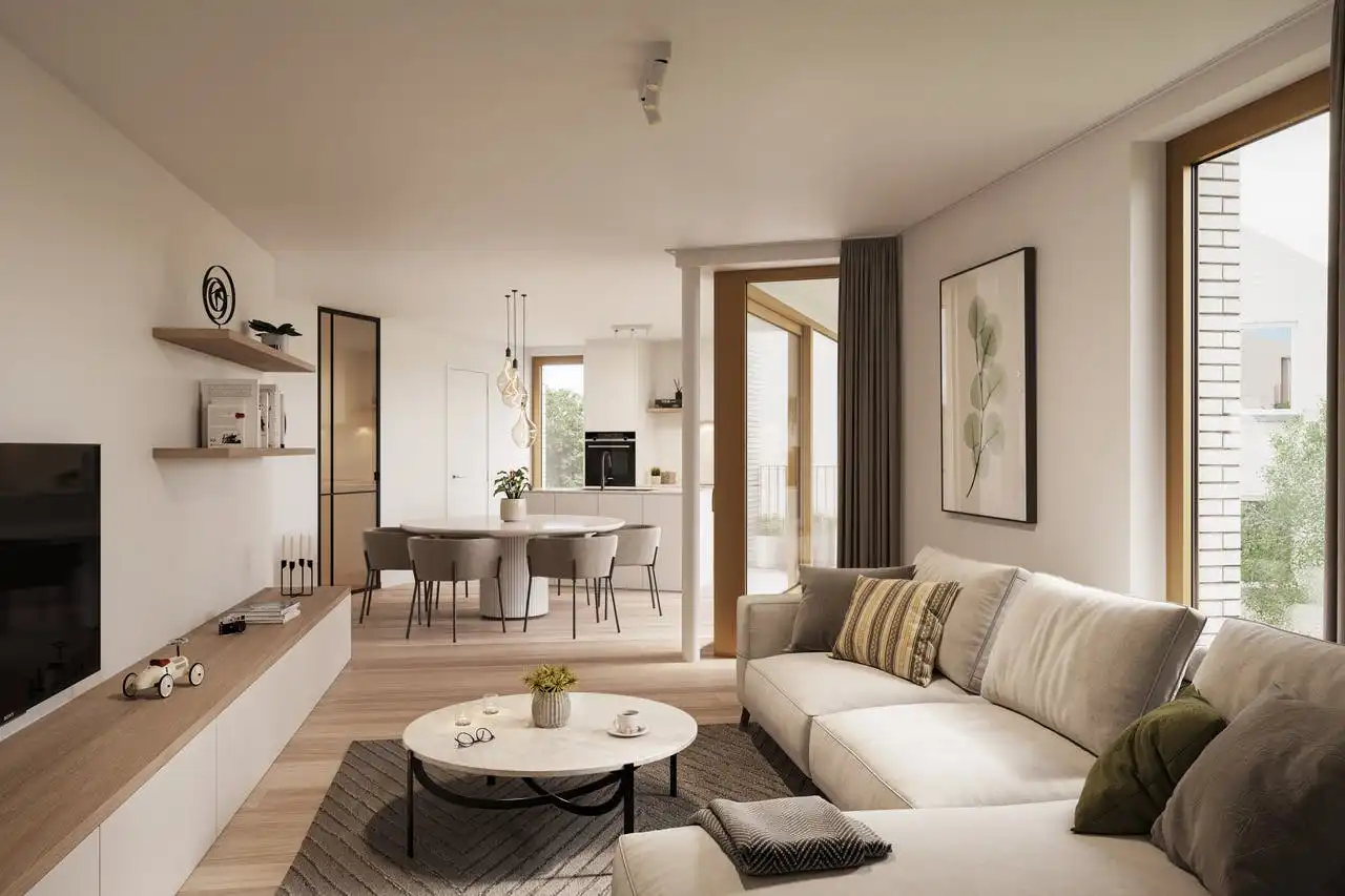 Gelijkvloers appartement met 2 kamers in Ieper foto 8