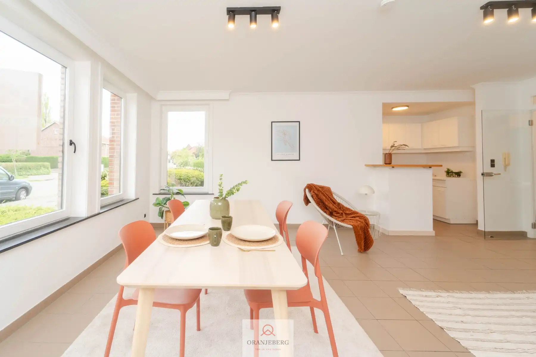 Lichtrijk gelijkvloers 2-slpk appartement met terras, Wondelgem! foto 9