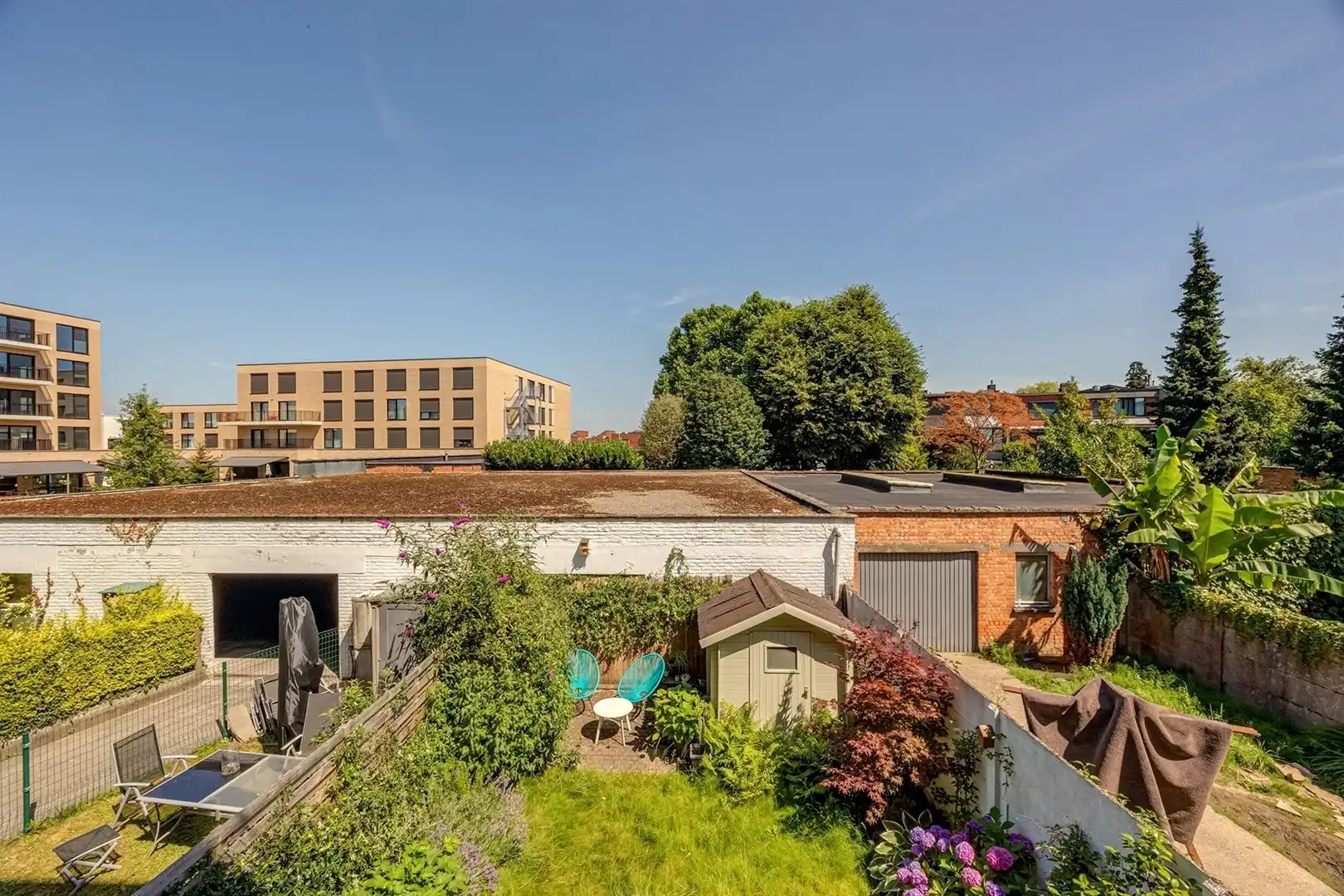 Verzorgd appartement met zonneterras en parking  nabij Boekenbergpark foto 19