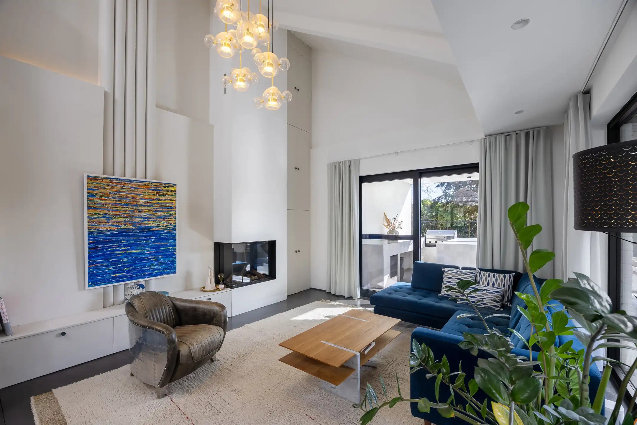 Een designparel in het groen met prachtige buiten bar foto 9