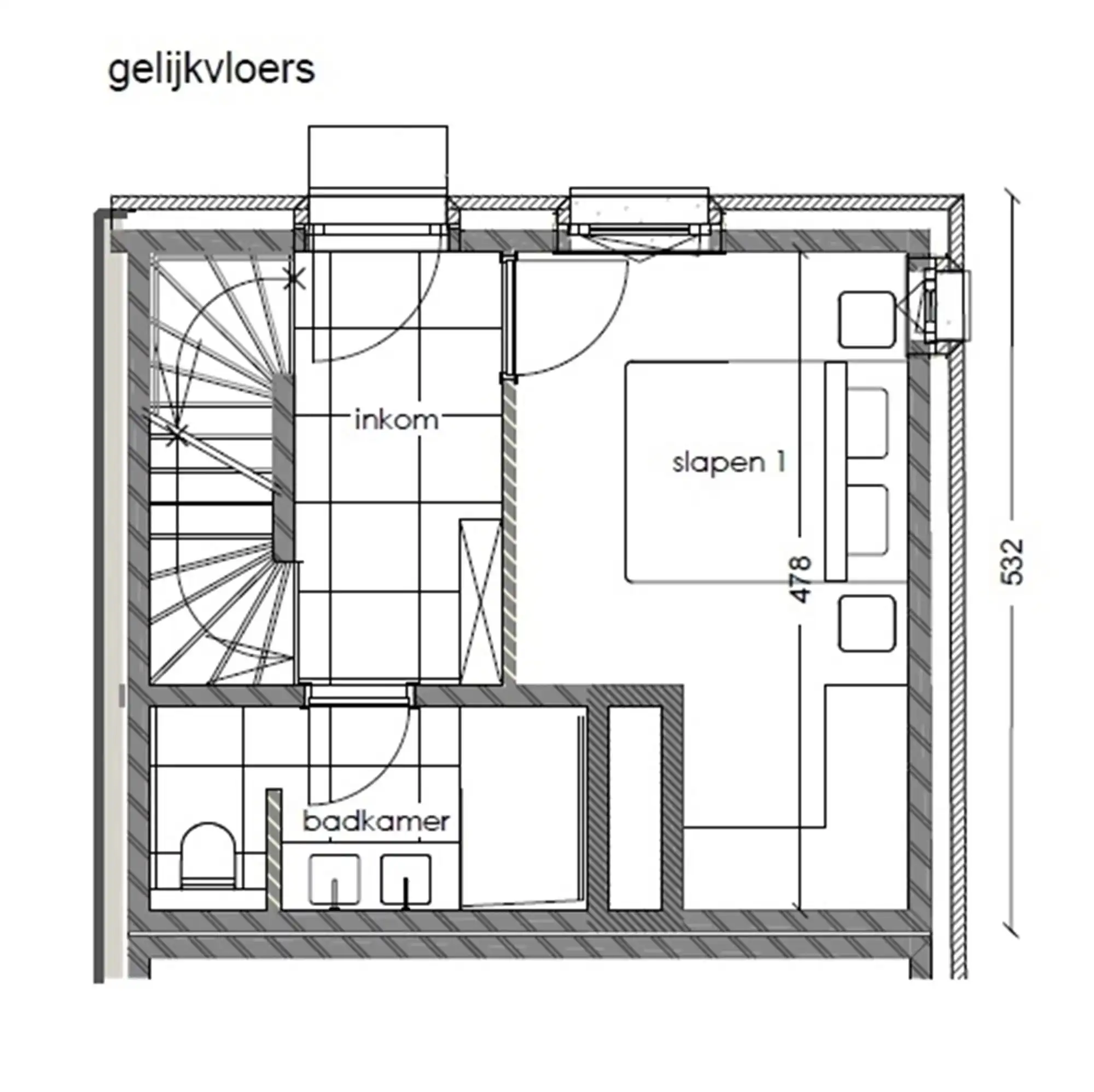 Nieuwbouw triplexappartement met 2 slpks te Duffel foto 4