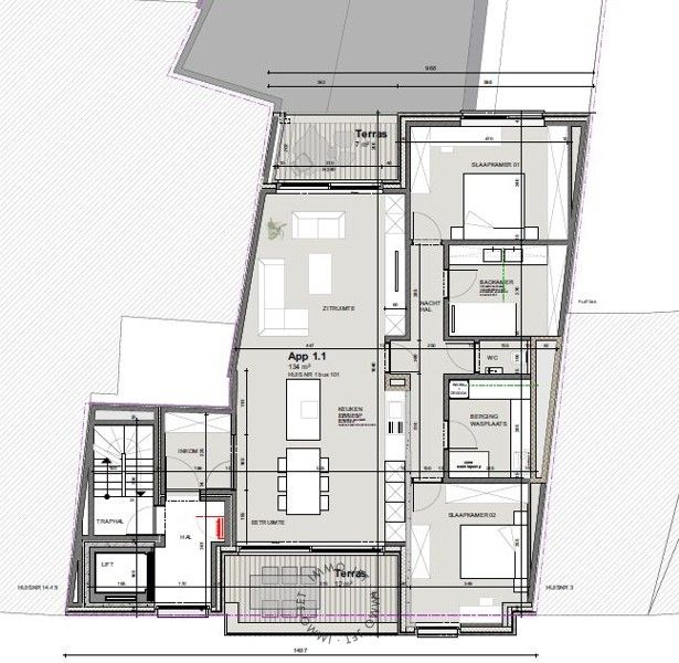 Laatste luxe nieuwbouwappartement van 134m²  in hartje Beveren foto 7