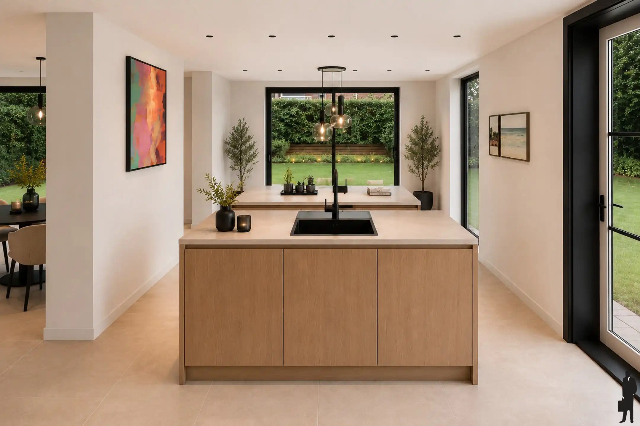 Moderne architecturale villa met veel ruimte te Hamme foto 6