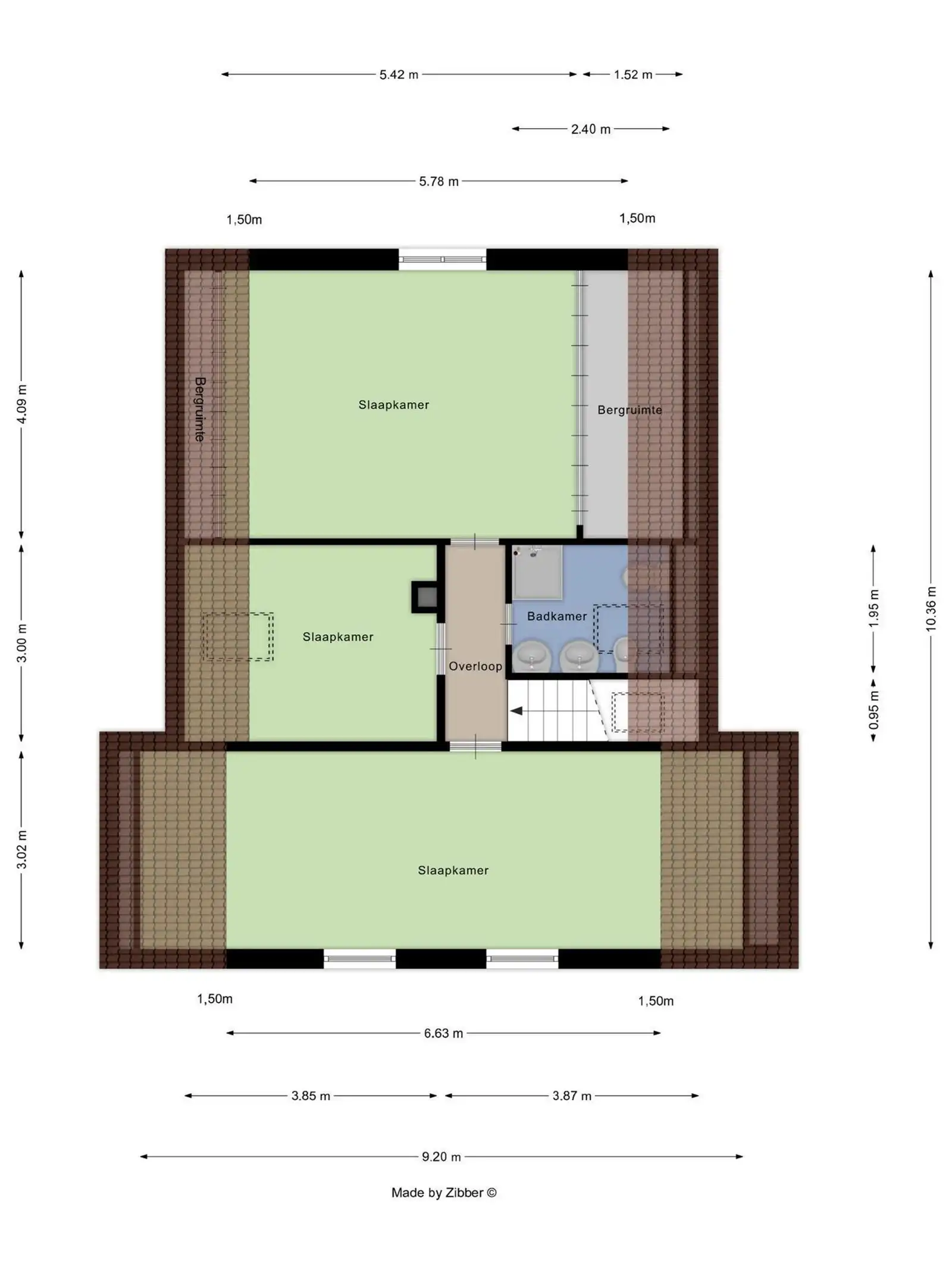 4-gevel woning met 3 slaapkamers op een top locatie te Alsemberg/Sint-Genesius-Rode foto 14