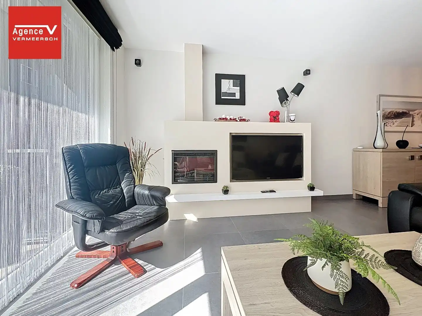 Prachtig  3-slkr appartement met ongezien terras(53m²) nabij Leopoldpark.  foto 4