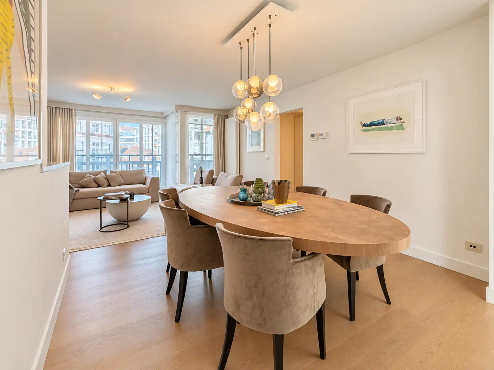 Prachtig appartement met westgericht terras in het Zoute foto 3
