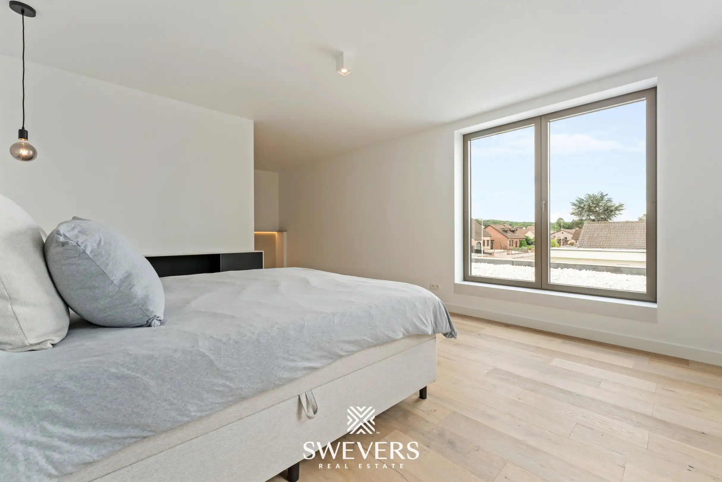 Moderne architectenwoning met hoogwaardige afwerking en zwembad in Paal foto 17