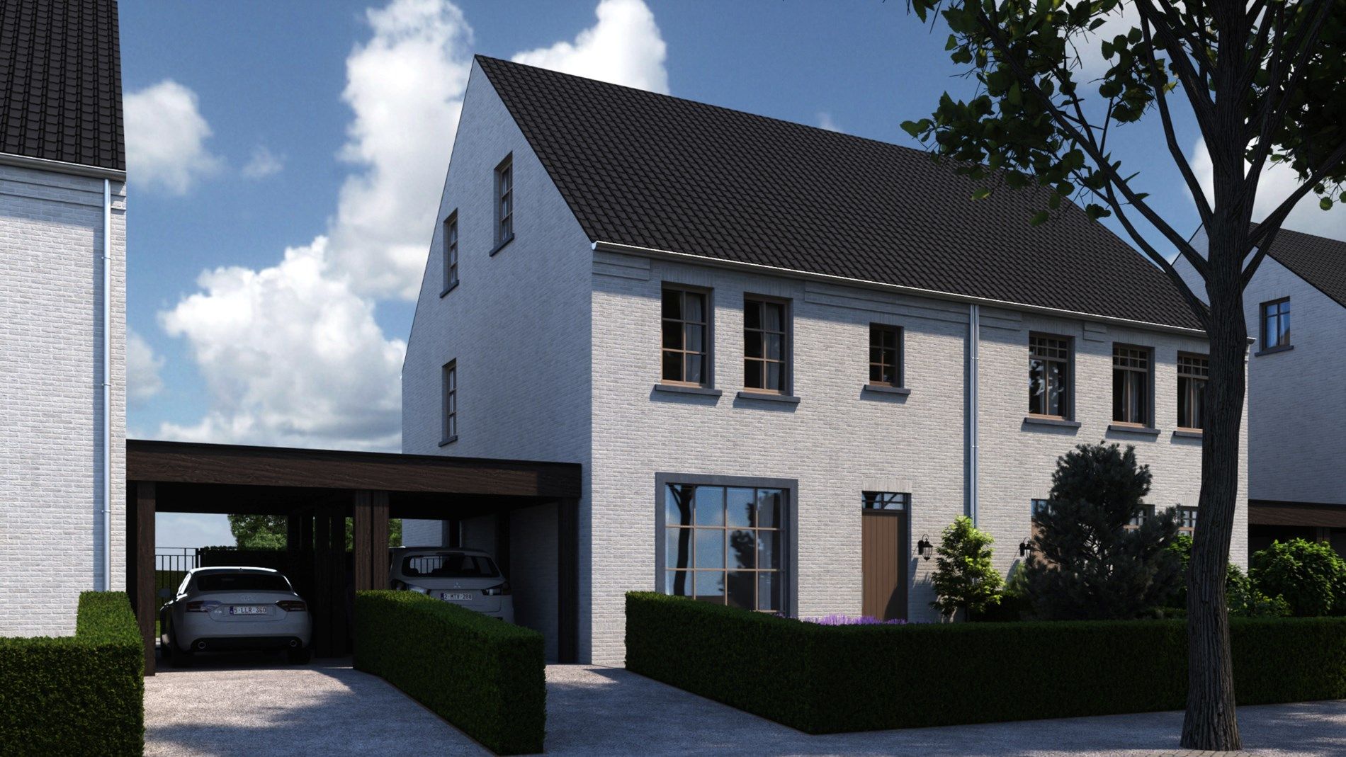 Vier nieuwbouwwoningen met 5 slaapkamers in Elen foto 6
