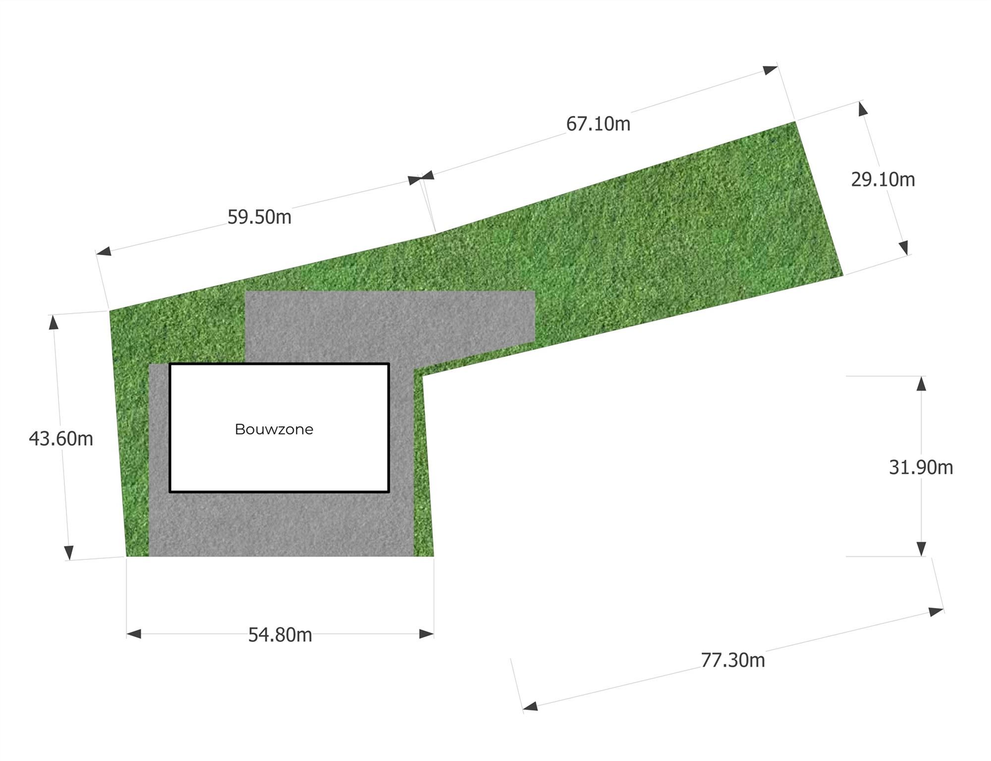 PERCEEL BOUWGROND OP UITERST COMMERCIËLE LOCATIE LANGS DE KOOLMIJNLAAN TE BERINGEN foto 2