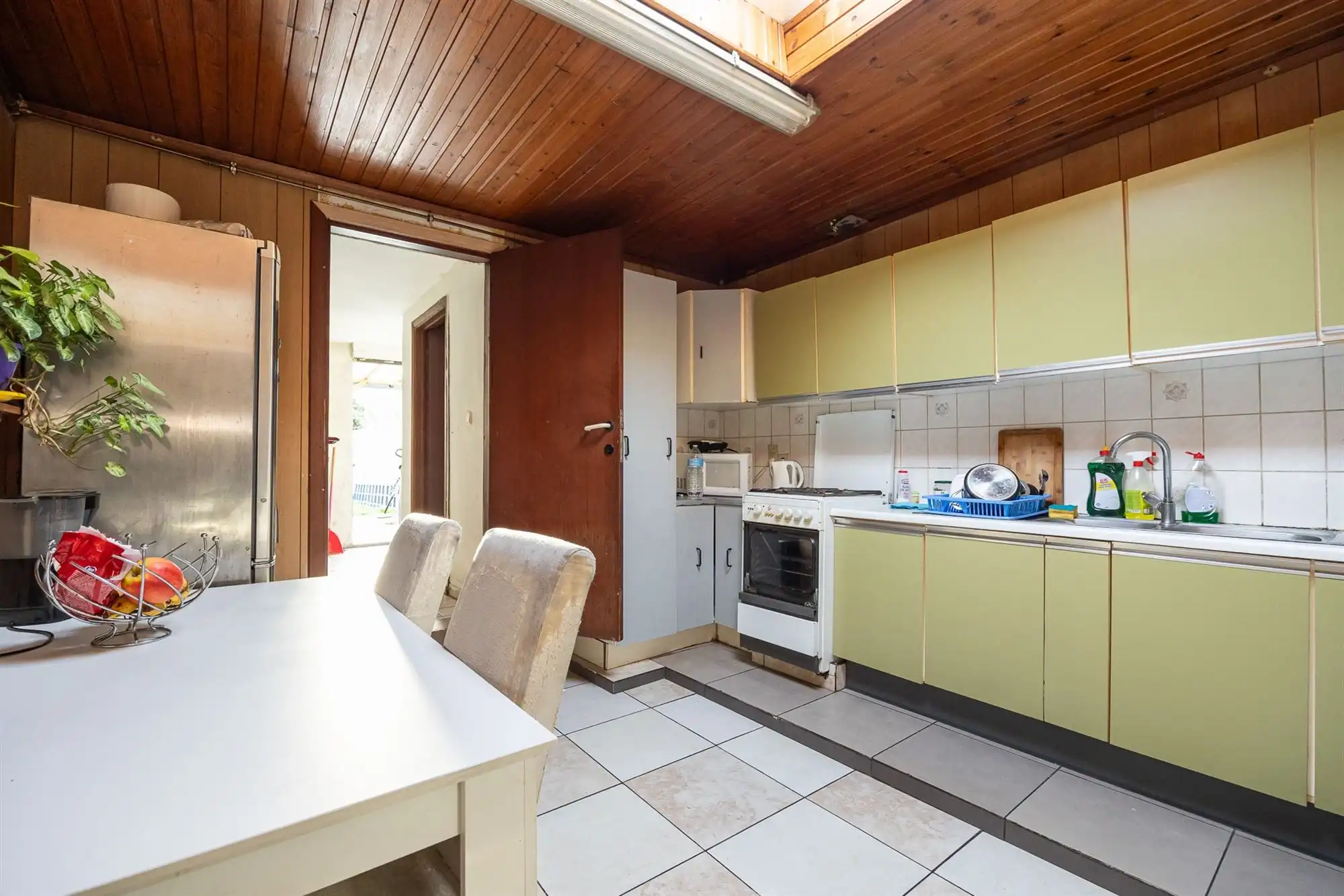 Opnieuw te koop: Te renoveren arbeidersw. met 3 slpk. en tuin foto 9