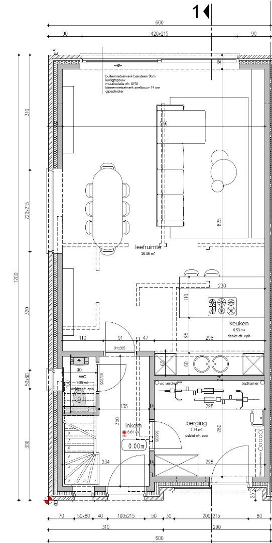 Stijlvolle, halfopen nieuwbouwwoning met oprit en grote, zonnige tuin! foto 2