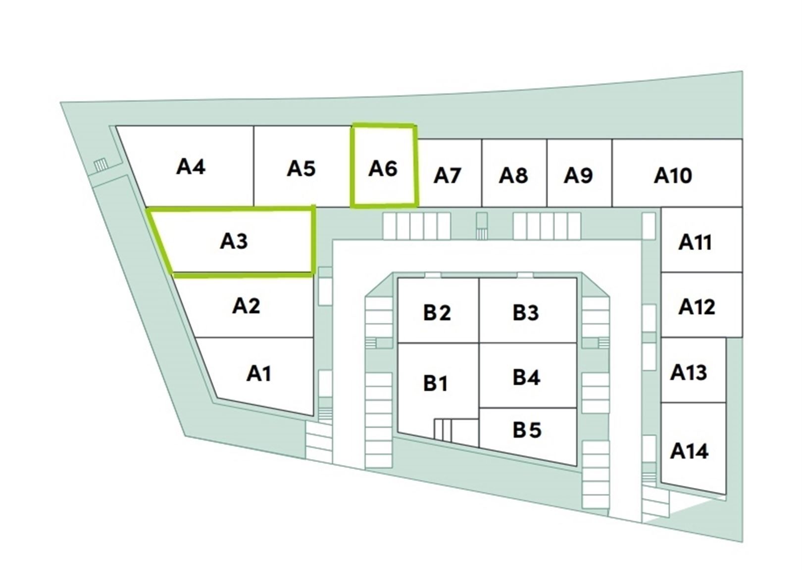 Eigentijdse nieuwbouw KMO units met parkeerplaatsen foto 14