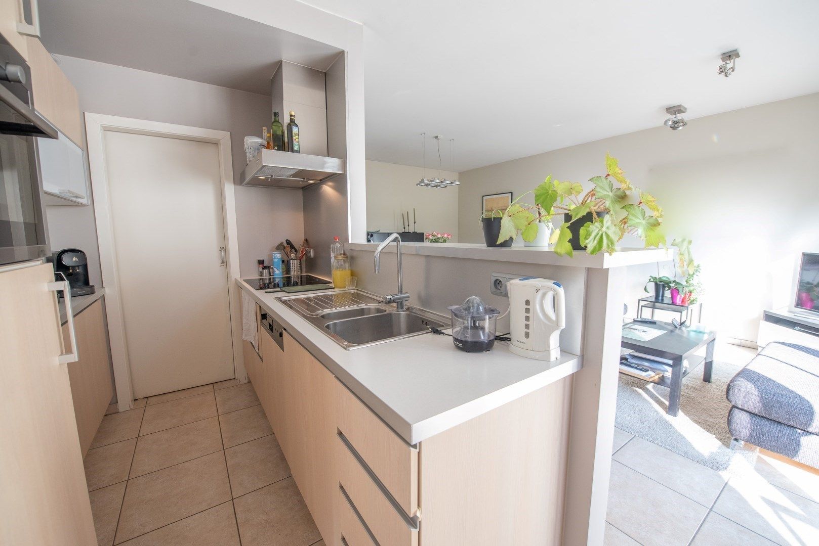Gezellig éénslaapkamer appartement met garage te huur in Oeselgem  foto 3