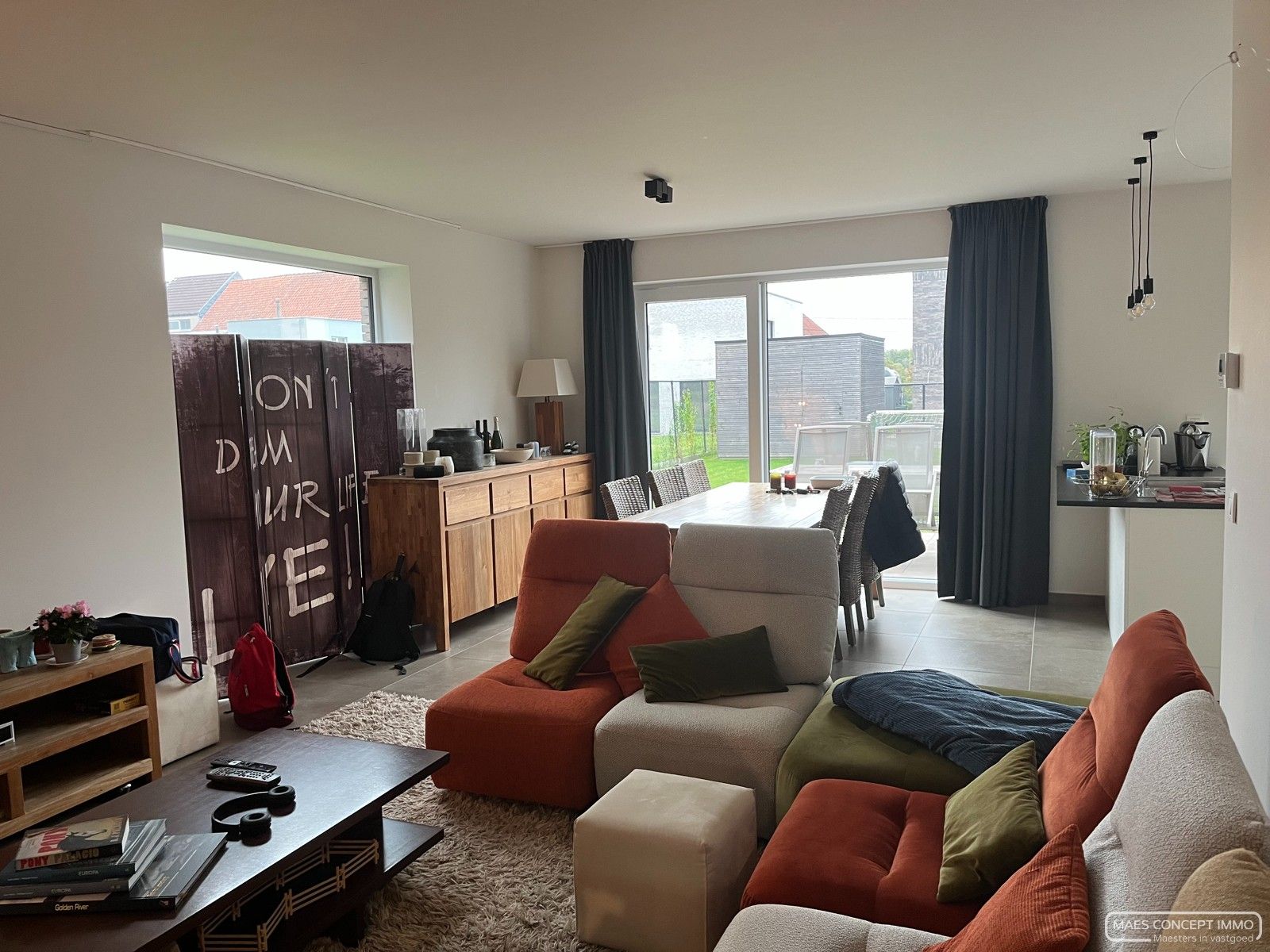 Halfopen nieuwbouwwoning te huur in Oudenaarde met zuidgerichte tuin foto 2