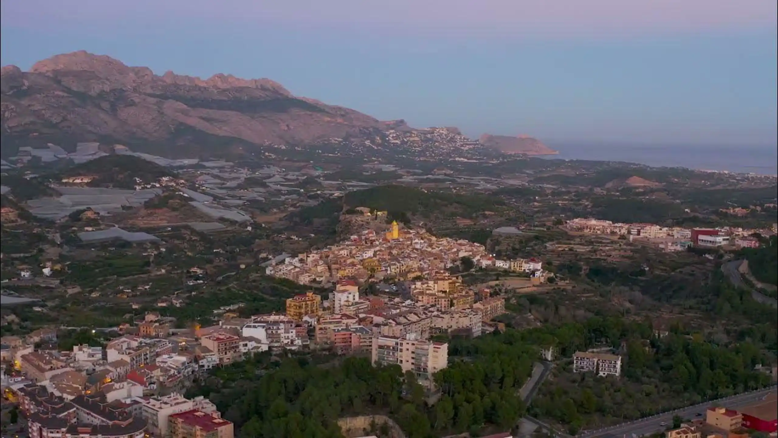 Spanje-sublieme villa's met zeezicht -bergvallei foto 5