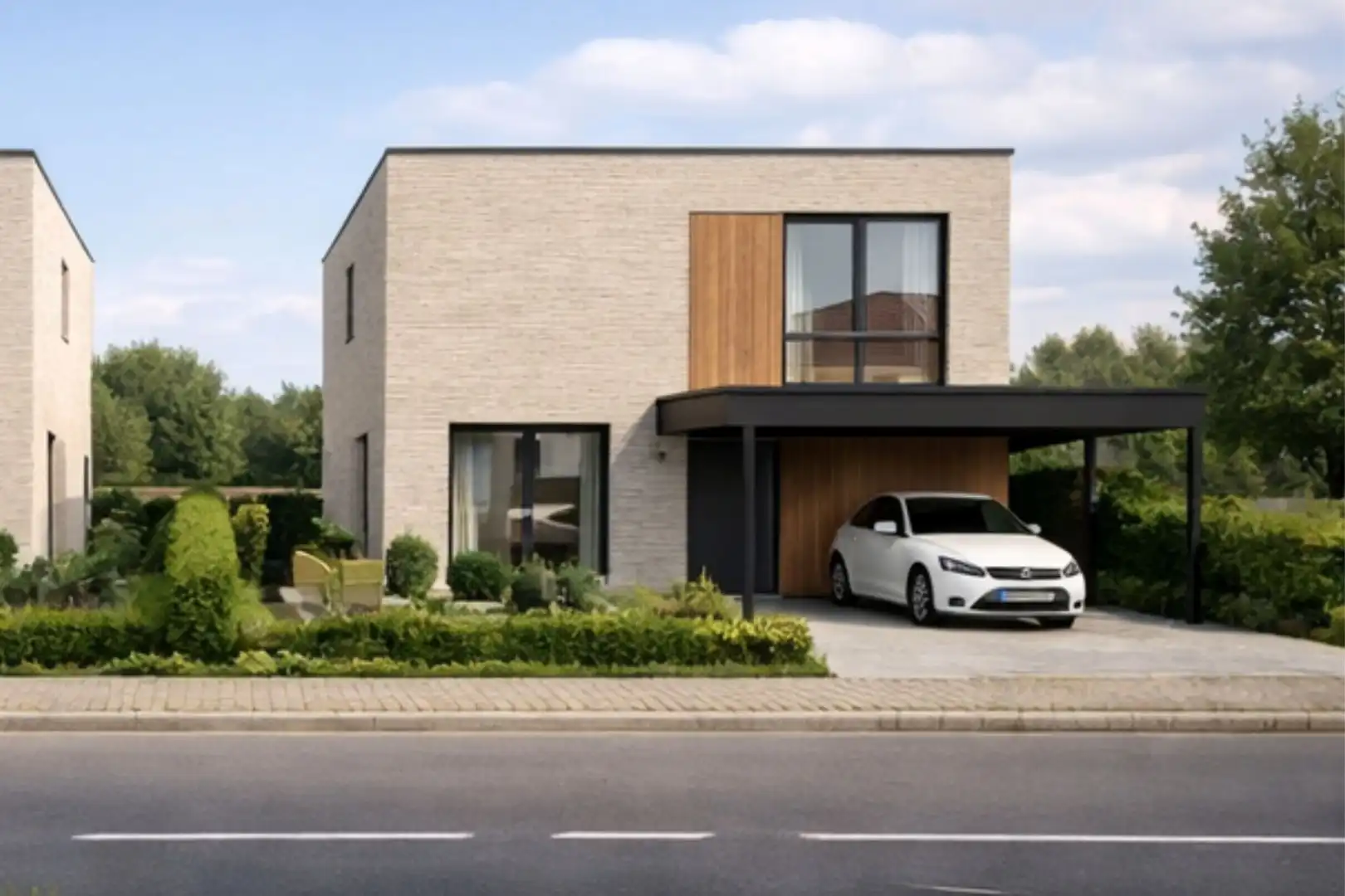 Projectgrond voor woonst/vrije beroepen/kantoor in Menen foto 2