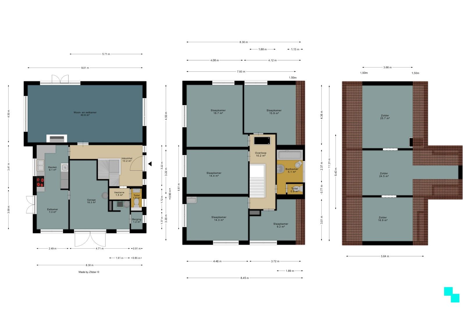 Te renoveren villa met vijf slaapkamers te Melle foto 30