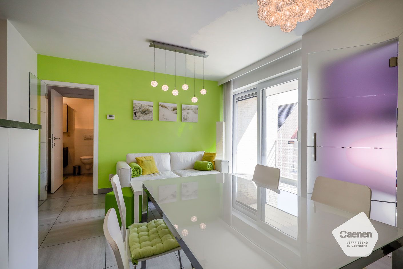 Modern instapklaar appartement op 800m van zee foto 3