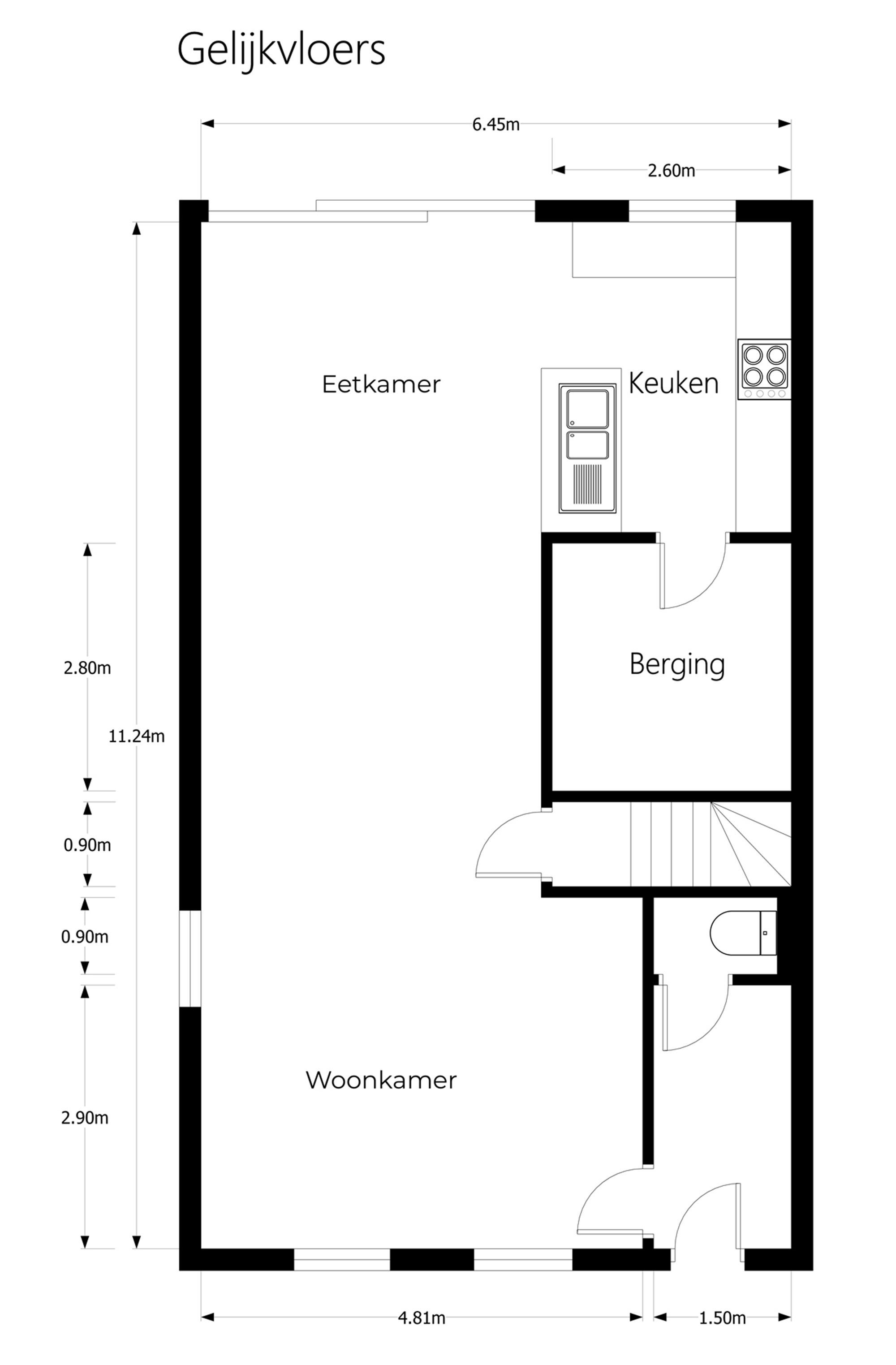 VOLLEDIG AFGEWERKTE NIEUWBOUWWONING IN DOODLOPENDE STRAAT foto 32
