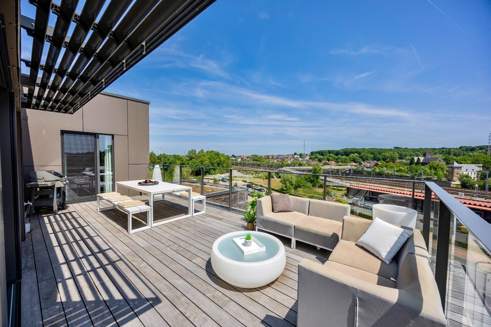 Exclusieve penthouse met ruim terras op toplocatie in Buizingen foto 9