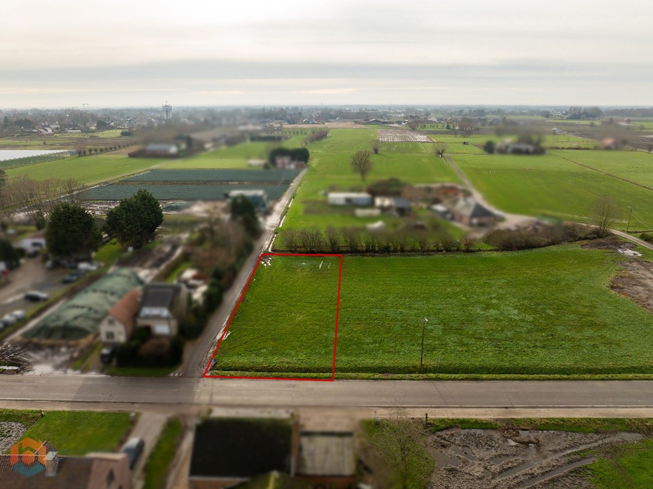 Bouwgrond van 1112,10 m² voor open bebouwing foto 2