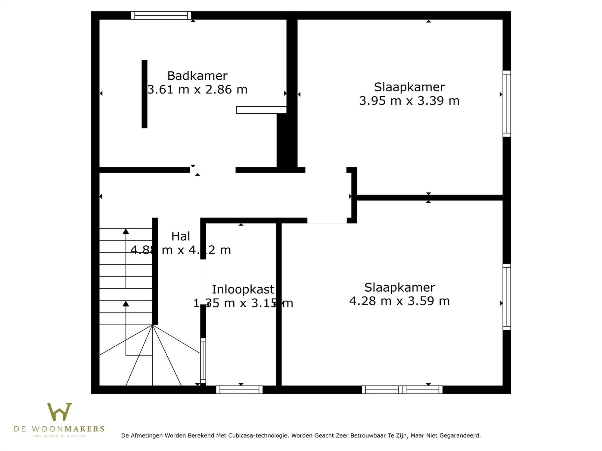 KNAPPE TOT IN DE PUNTJES AFGEWERKTE MET 3 SLAAPKAMERS EN LEUKE TUIN foto 32