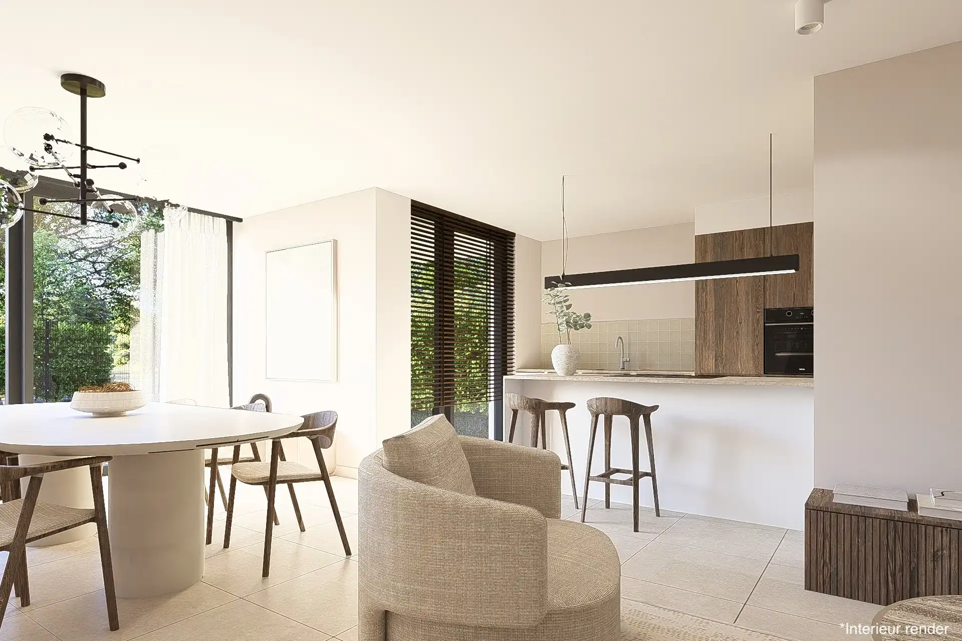 Nieuwbouwwoning, exclusieve ligging, 3 slpk, op zonnig perceel van 513m² foto 2