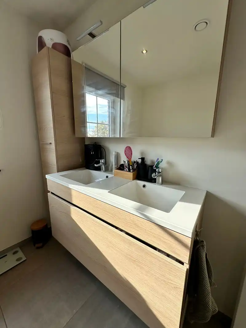 Bijna energieneutrale halfopen bebouwing te Zoutleeuw NIET ONDER BTW-STELSEL verkocht foto 15