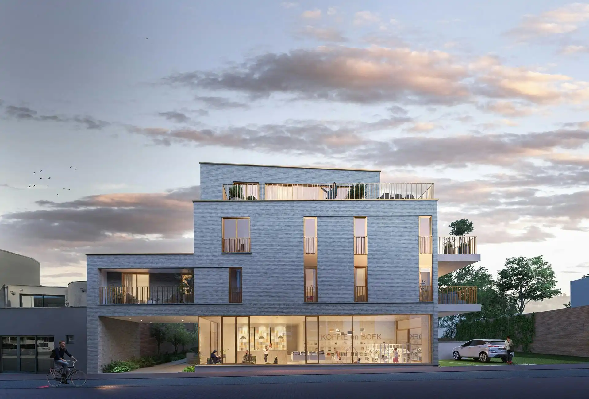 Nieuwbouwappartement in residentie Hieronymus in Poperinge foto 5