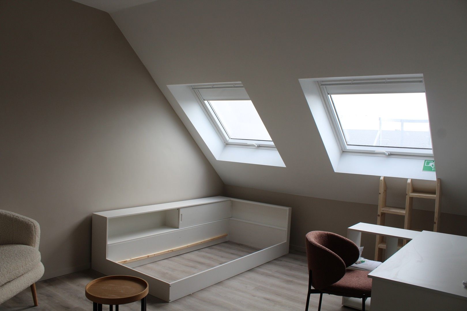 Stijlvolle studentenkamer foto 3