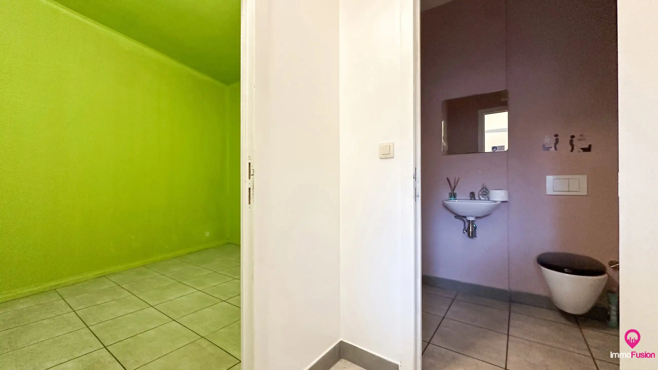 Ruim handelspand met garage in het centrum van Beringen! foto 12