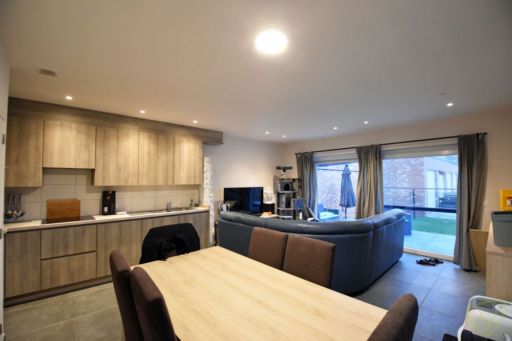 Gelijkvloers energiezuinig appartement met tuin te Watervliet! foto 2