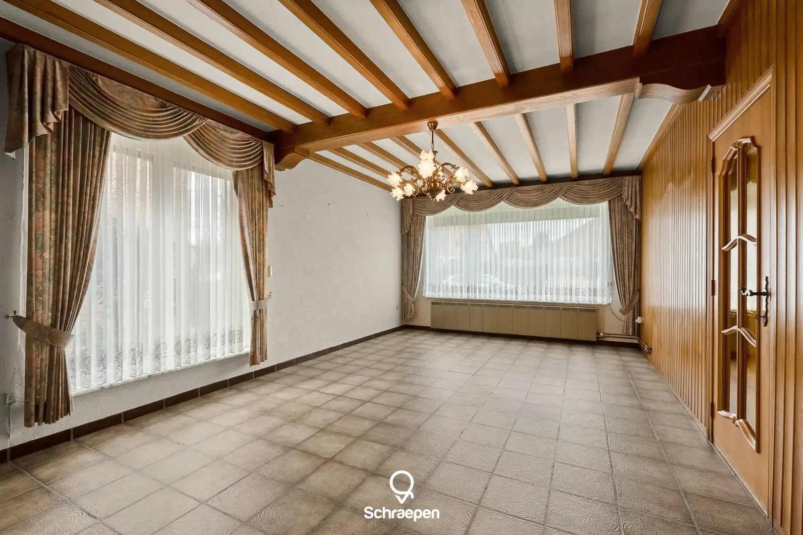 Rustig gelegen woning met 4 slpks op zuidelijk perceel van circa 23 are nabij Bokrijk! foto 9