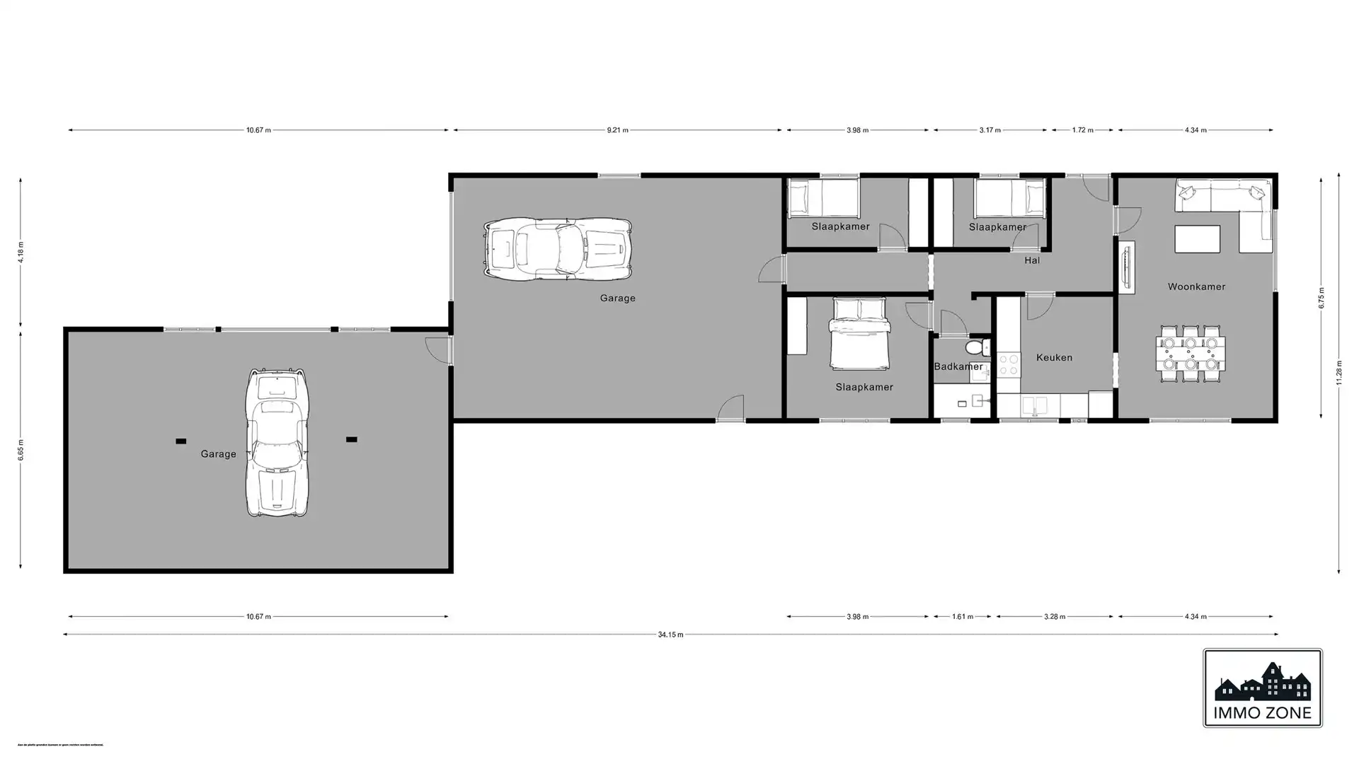bungalow op goede locatie met 1353 m² grond foto 12