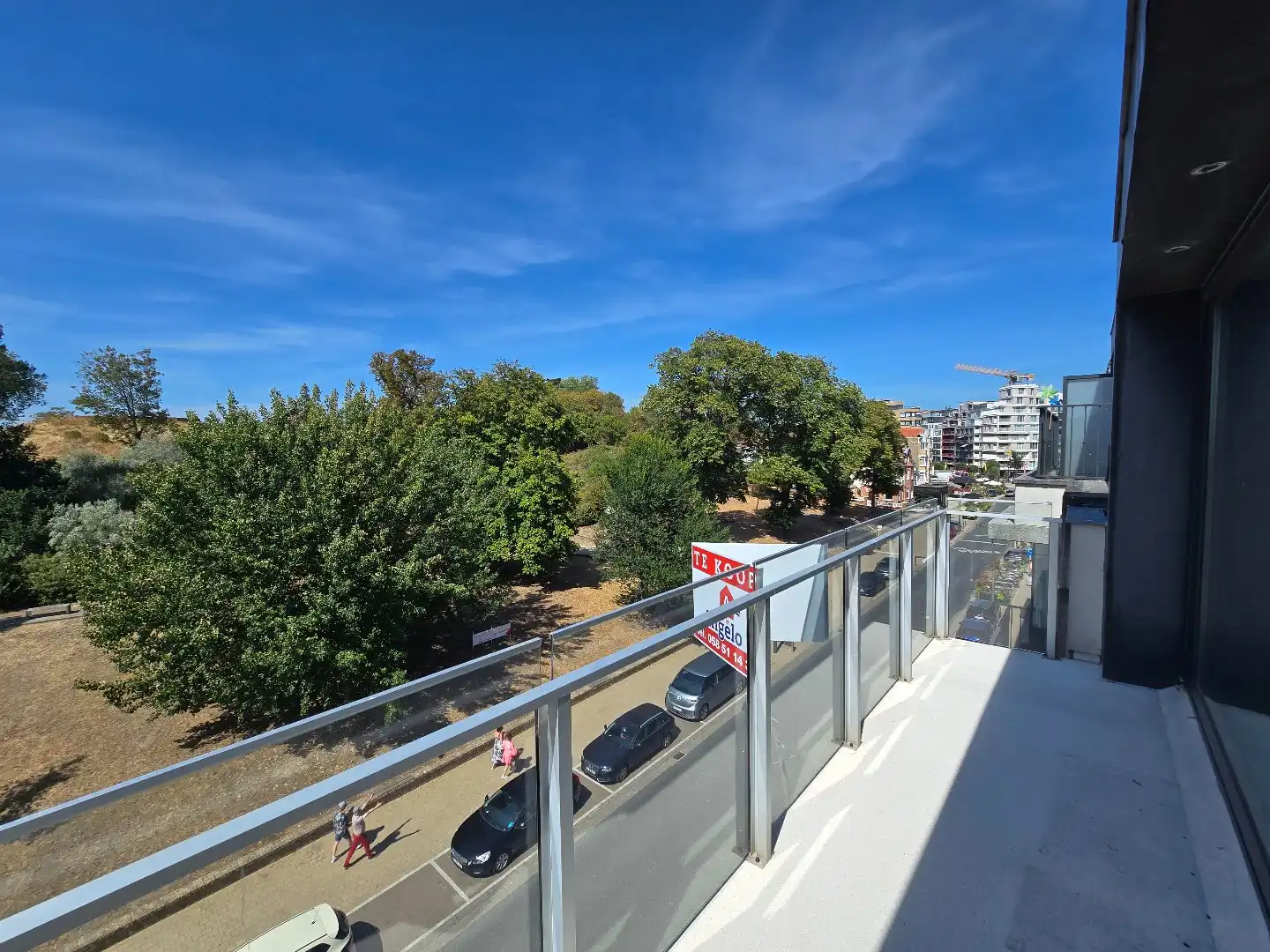 Dak appartement 2 slpk met zicht op het park foto 9