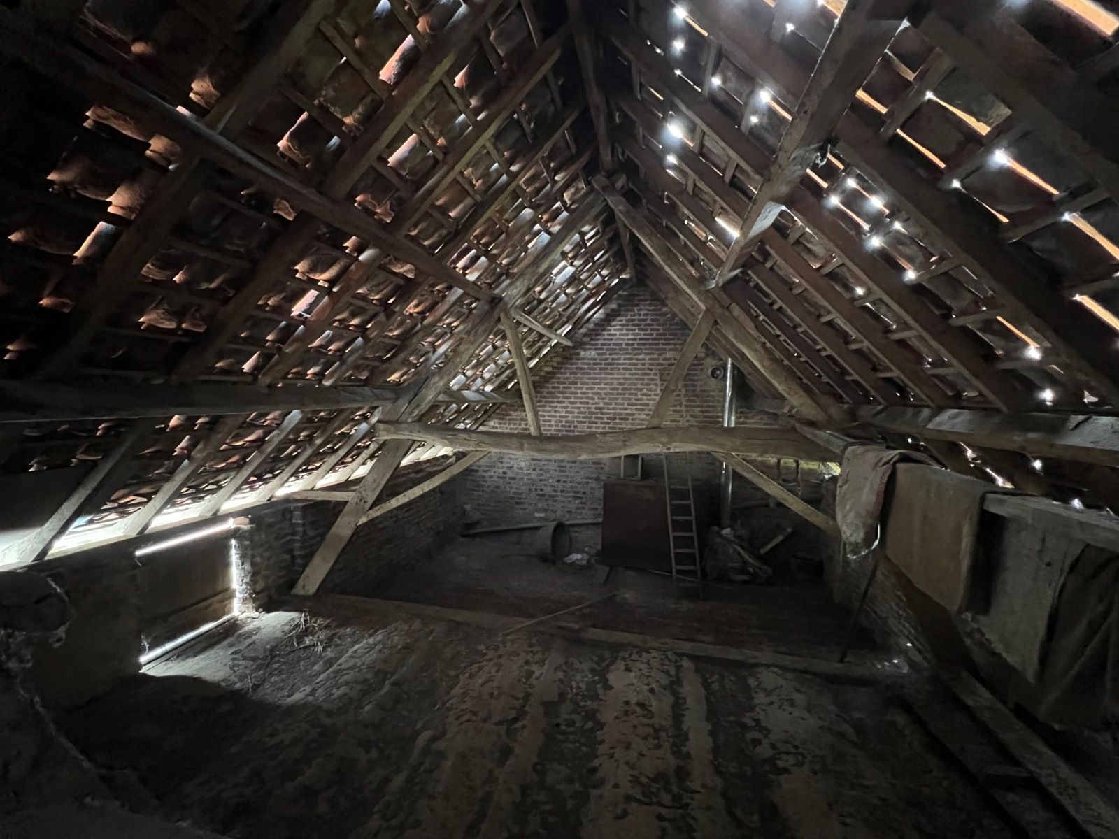 Hoeve met woning, stal en schuur met authentieke elementen. foto 24