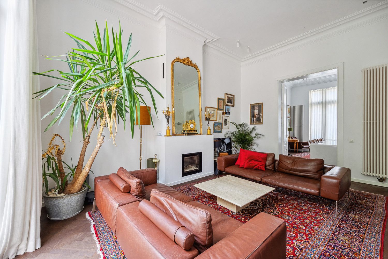 Luxueus duplexappartement (170m²) in monumentale meesterwoning te Antwerpen-centrum met heerlijk zonneterras (EPC B!) + 2 optionele parkings foto 6