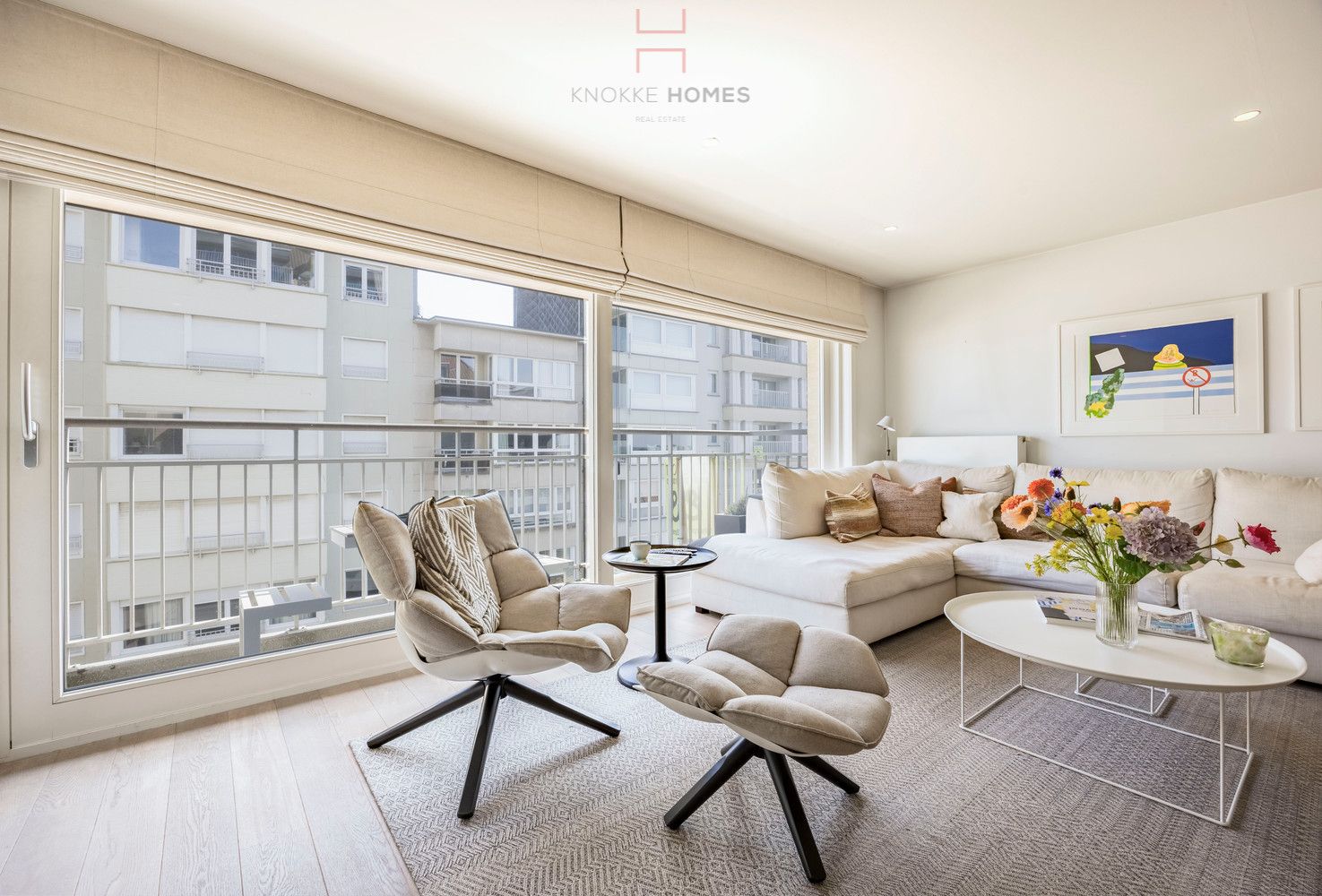 Zeer aangenaam en comfortabel appartement met prachtig zijdelings zeezicht foto 5