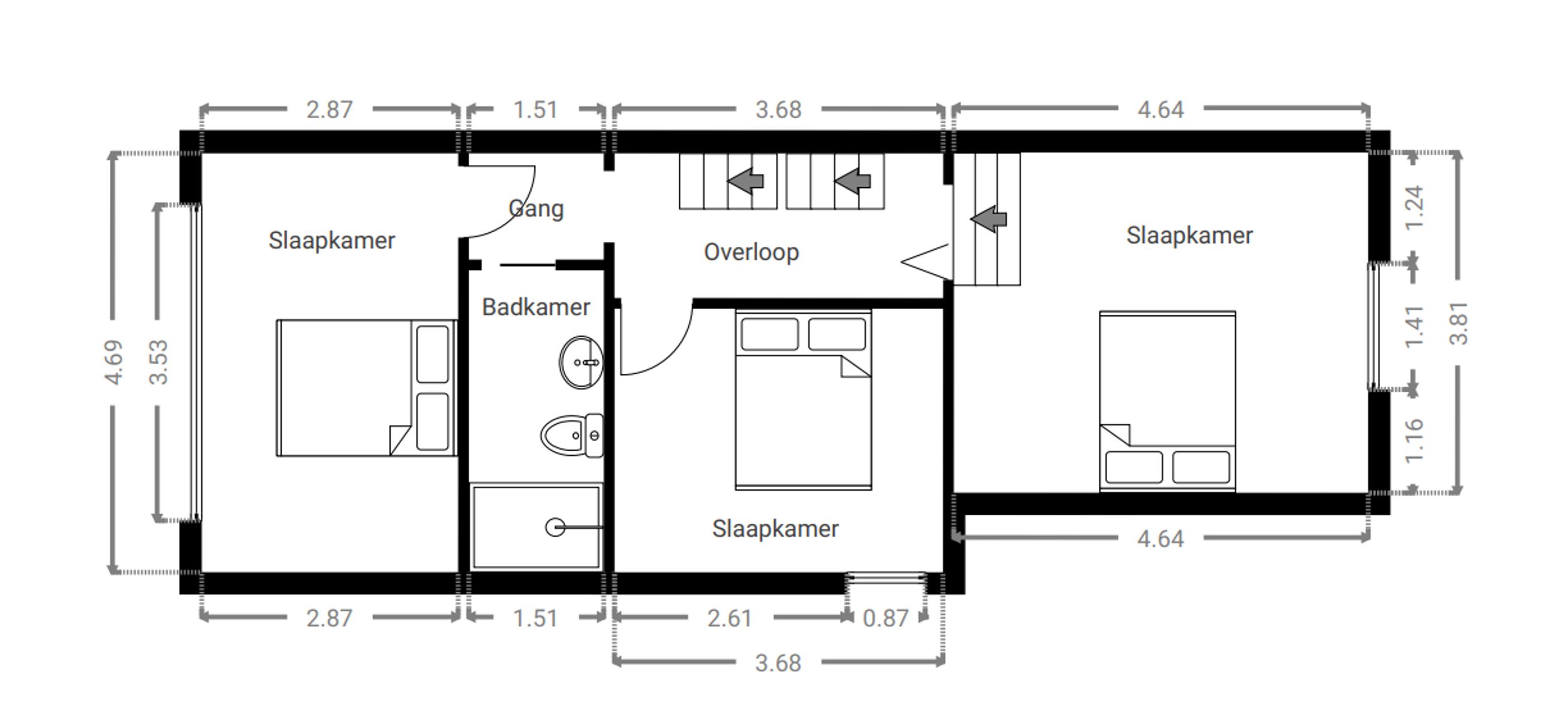 Ruime woning met veel potentieel voor thuiswerk of zelfstandige activiteiten.  foto 39