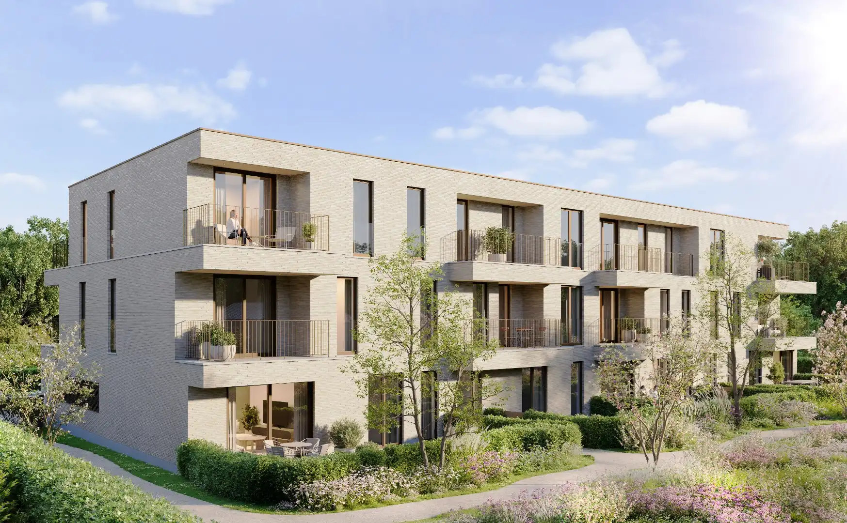 Stijlvolle appartementen vlakbij park Baron Casier in hartje Waregem! foto 10