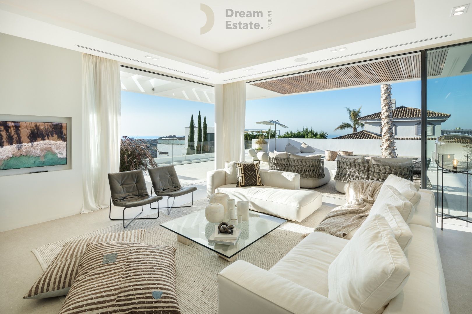 Eigentijdse villa met panoramisch uitzicht in La Quinta, Benahavís. foto 9