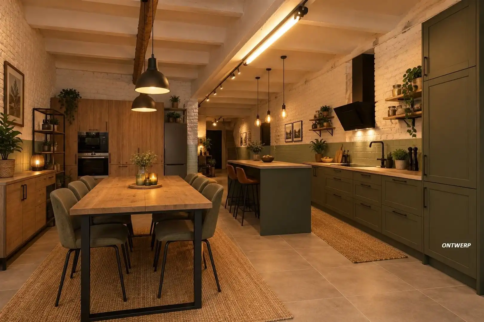 Ruime bel-etage met 2 slaapkamers, kinderkamer, garage en groot terras foto 30