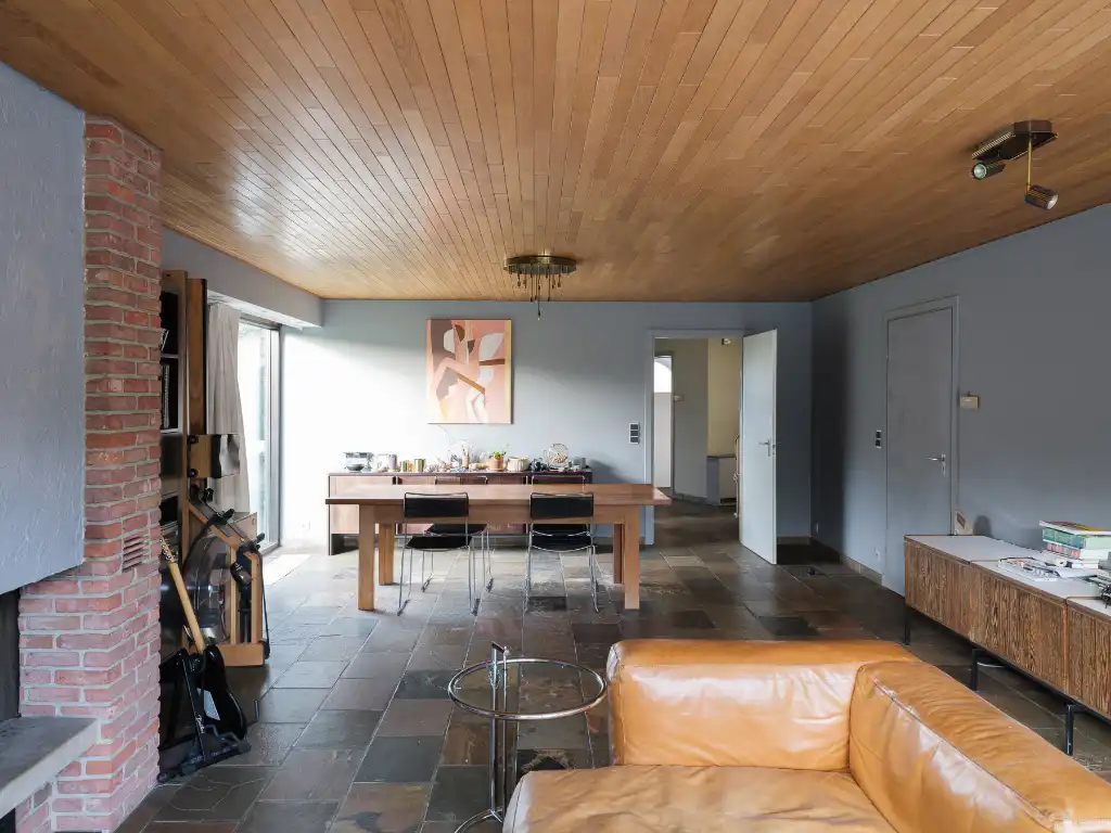Brutalistische woning ‘Haerick’, gebouwd in 1976 naar ontwerp van architecten Xavier De Wulf en Johan De Vos. foto 7