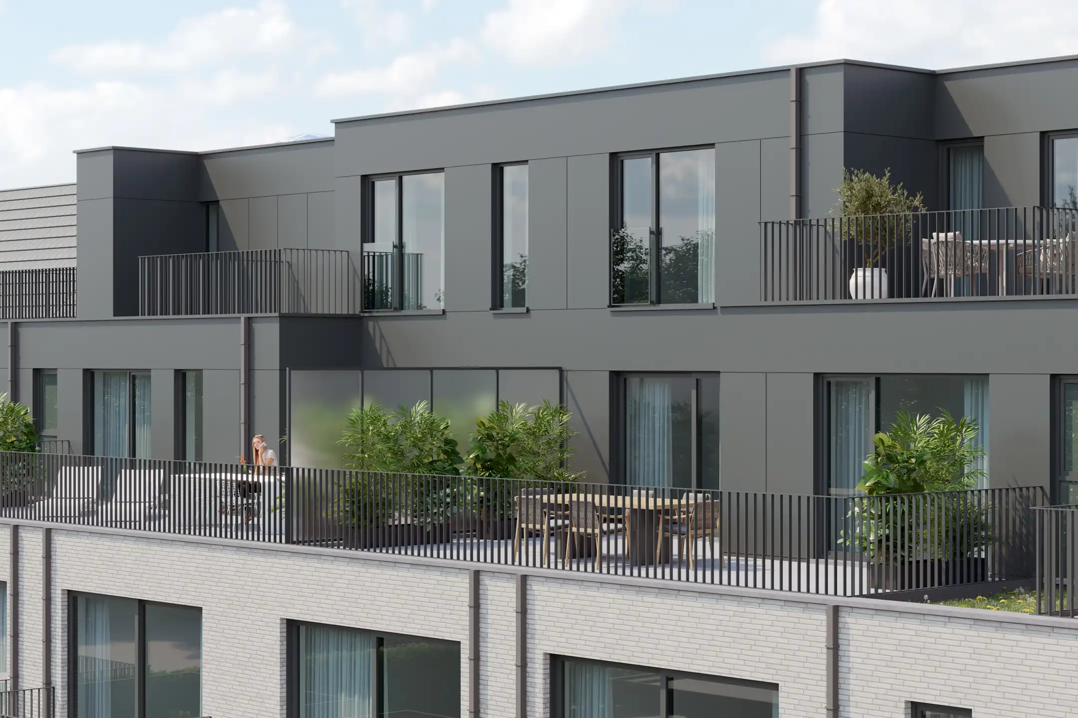 Gelijkvloers appartement met 2 slaapkamers foto 12