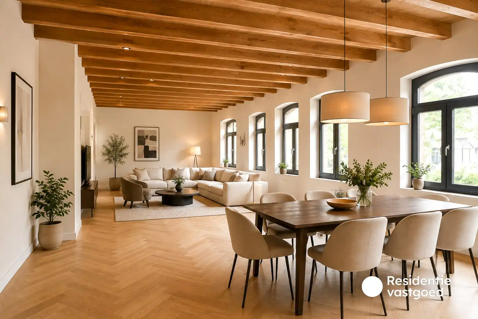 Ruime woning met uitzonderlijk veel mogelijkheden en prachtig zicht vanuit de tuin foto 18