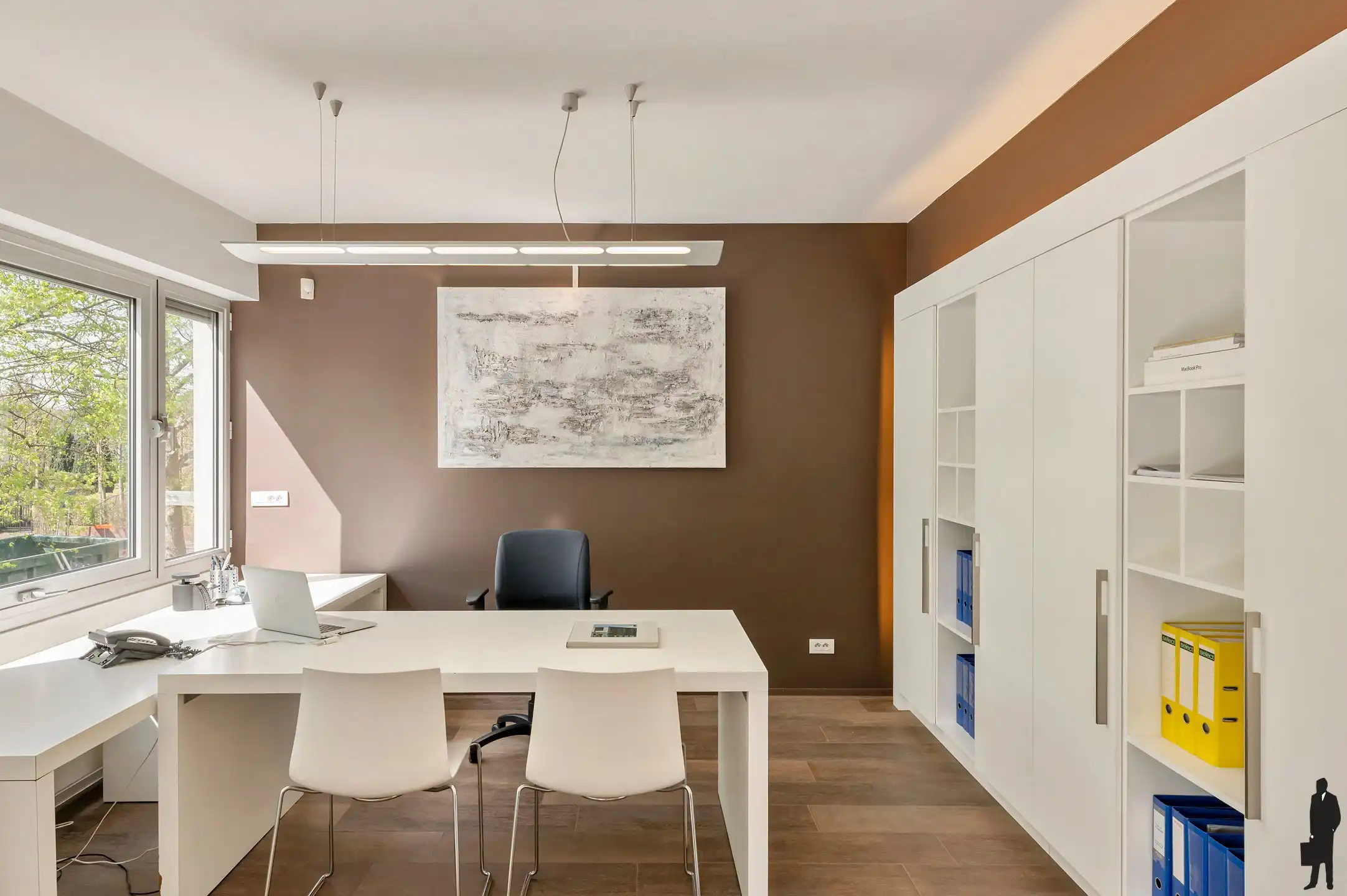 Luxueus kantoor (appartement), Patio Donk met terras en P foto 9