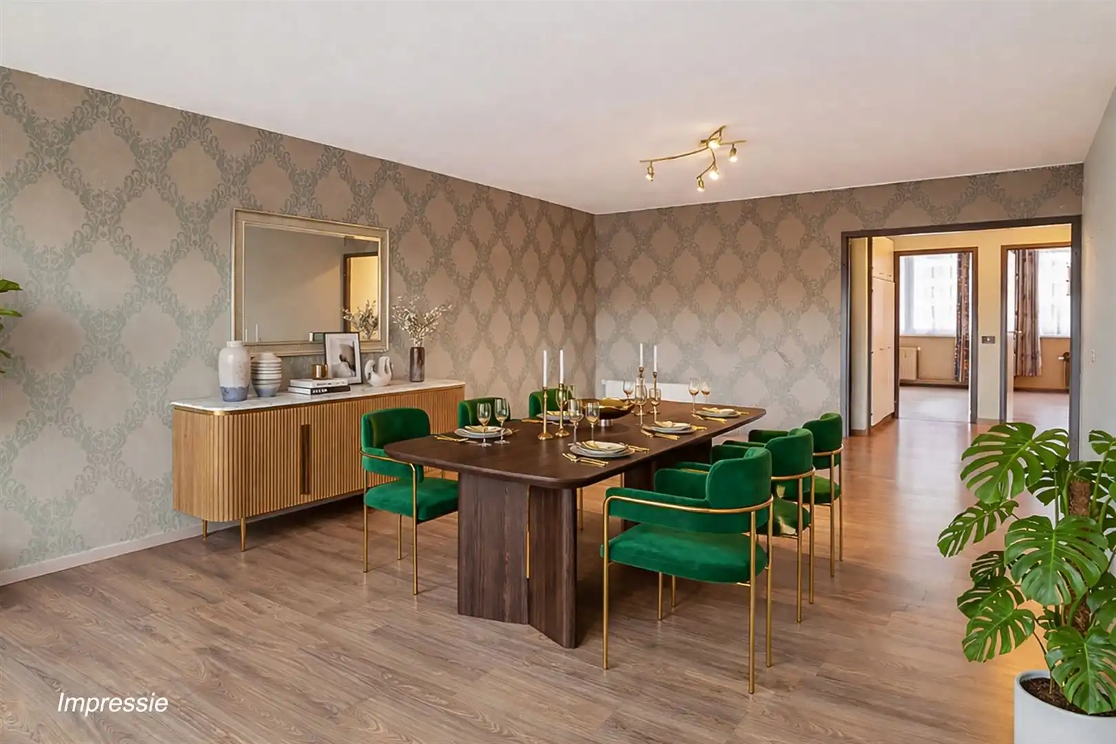 Gunstig gelegen appartement ca.95m2 met terras+staanplaats foto 2