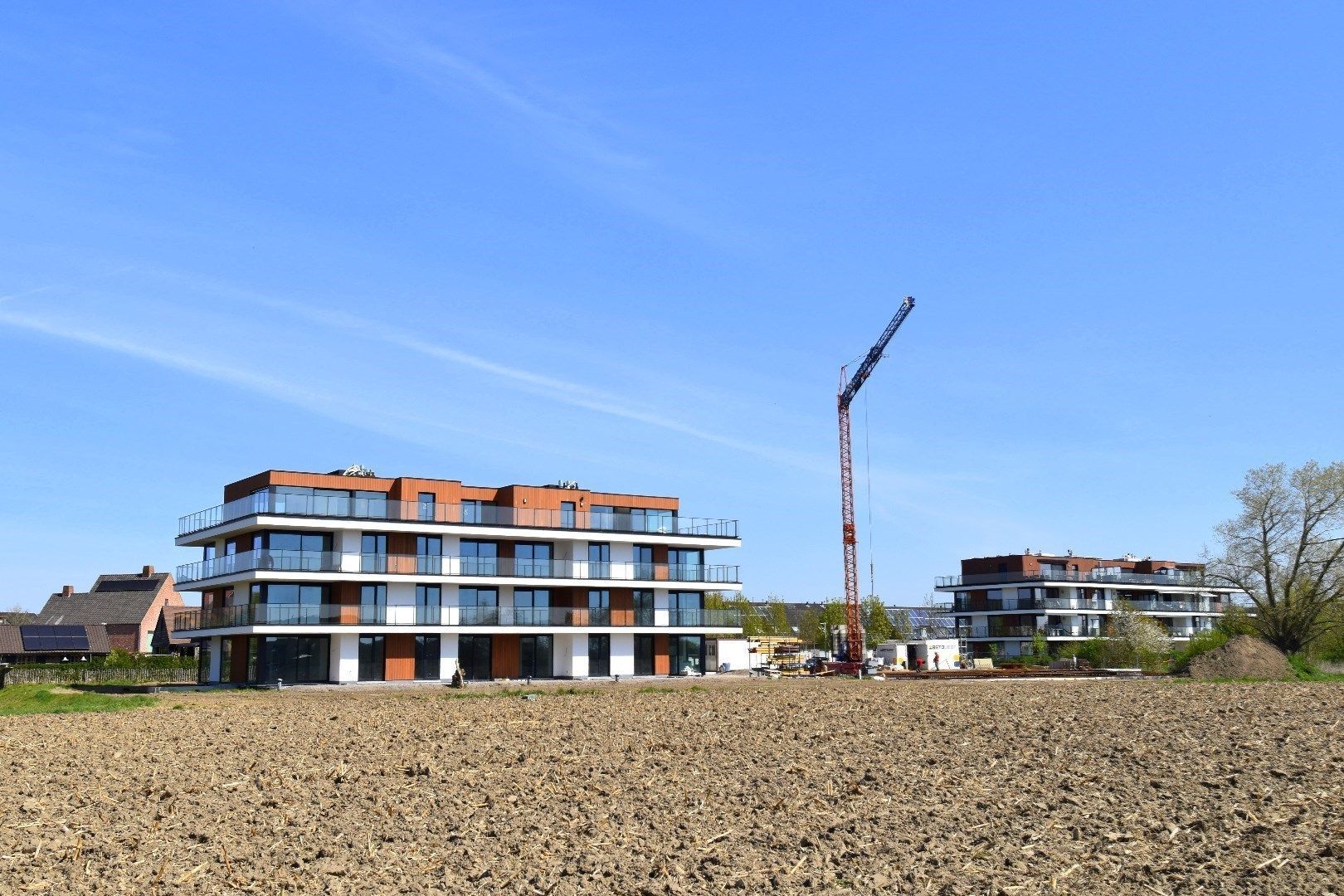 Nieuwbouwappartementen in residentie "Weids" te koop vlakbij Gullegem-centrum foto {{pictureIndex}}