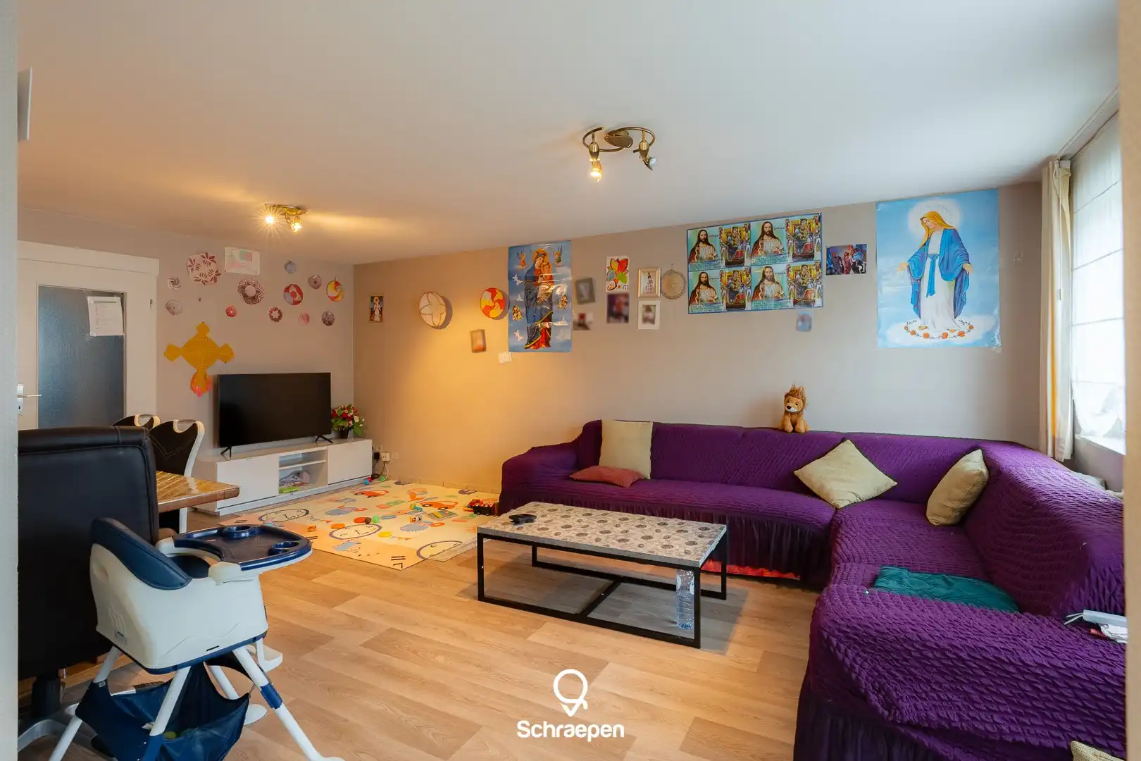 Lichtrijk gelijkvloers appartement met garagebox en privétuintje nabij Zonhoven-centrum! foto 7